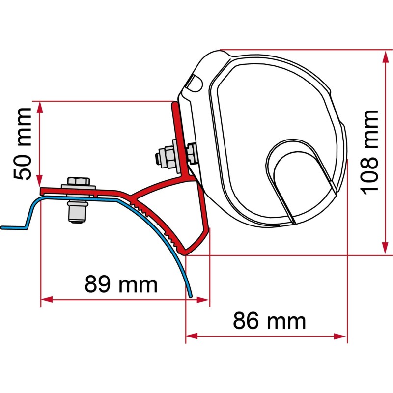 KIT ADAPTATEUR RENAULT TRAFIC 3 F35