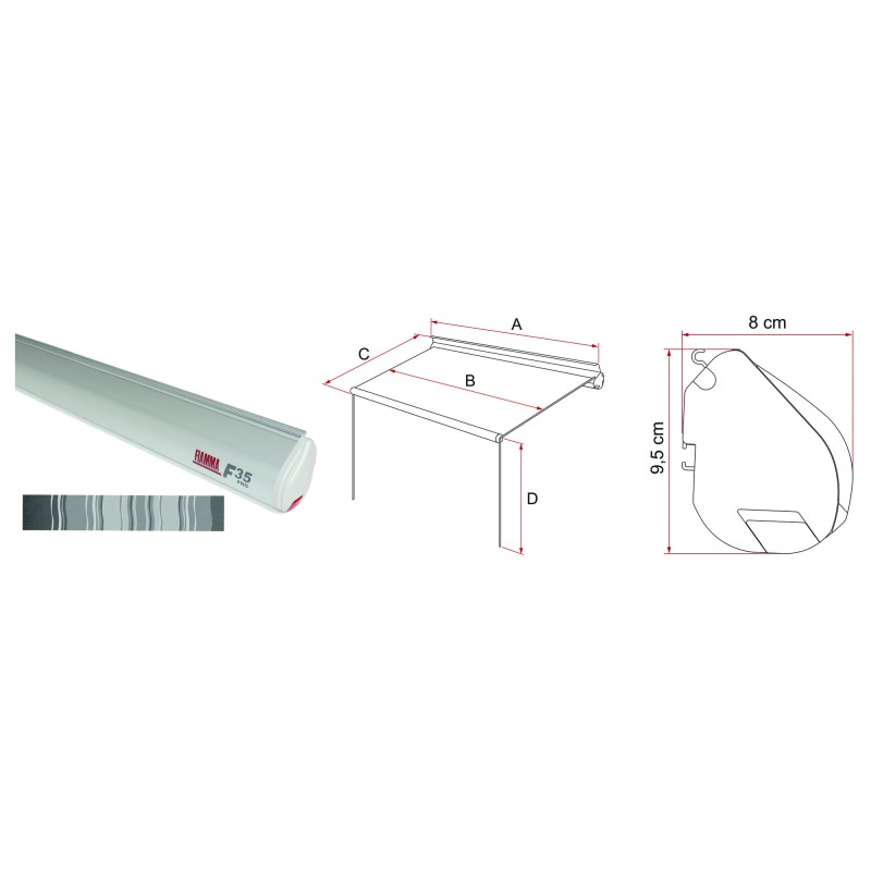 STORE F35PRO 250 - 2,50M - FIAMMA