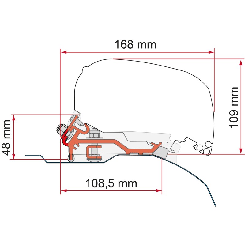 KIT DUCATO JUMPER PEUGEOT BOXER 2006 H2 - L2 / L3 FINITION - FIAMMA