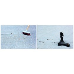 TAPIS DE SOL ISABELLA BOLON BOHUSLÄN BASIC GRIS
