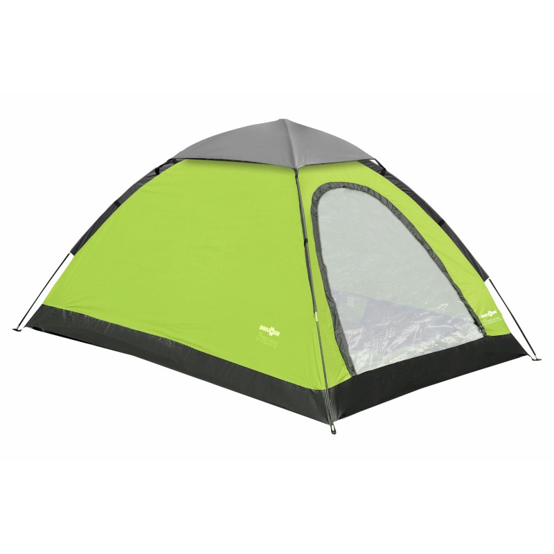 TENTE IGLOO STRATO 2 VERT ET GRIS 2 PERSONNES BRUNNER