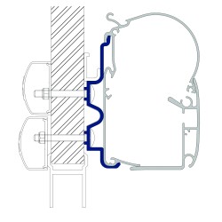ADAPTATEUR DOMETIC PW-HYMER CAMP-5.5M
