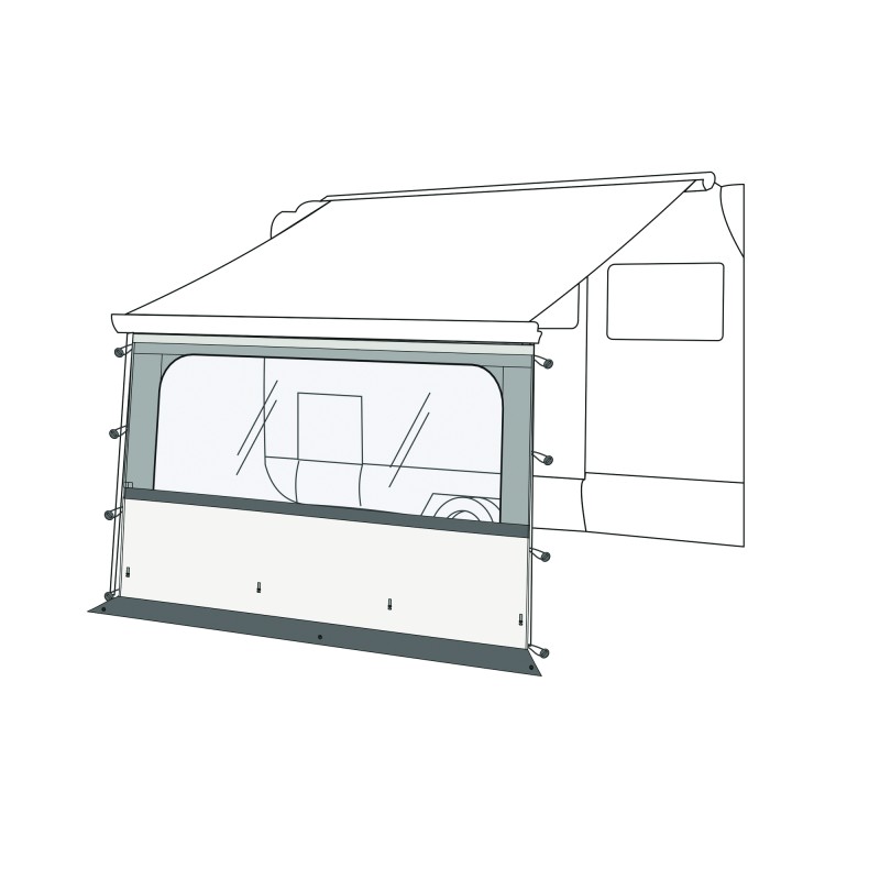 PAROI STORE FRONTALE BLOCKER PRO 350 - FIAMMA