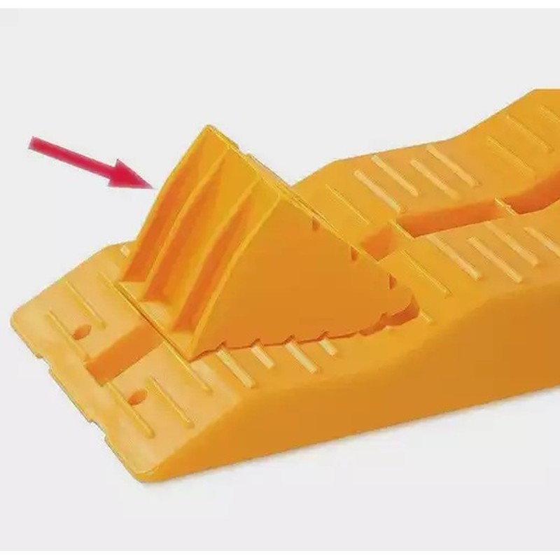 CONTRE-CALES CHOCK LEVEL JAUNE PAR 2 - FIAMMA