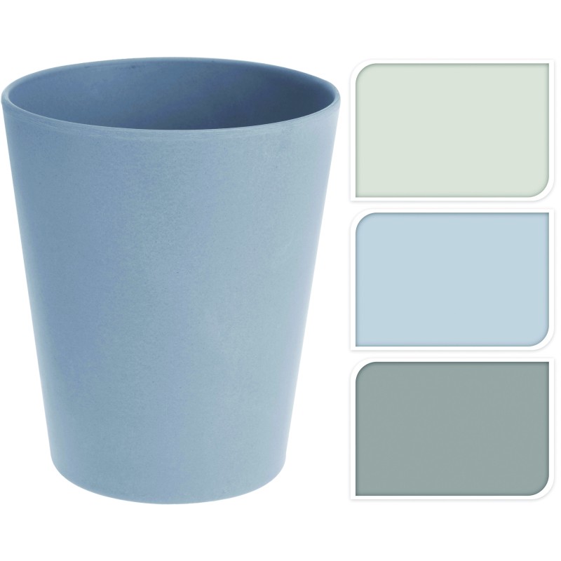 GOBELET 8 CM X 10 CM BAMBOU PASTEL