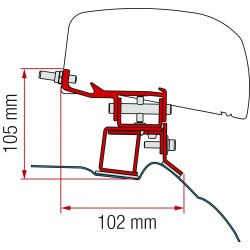 KIT MERCEDES V CLASS APRES 2014 F40VAN 2 PIECES