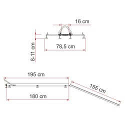 RAMPE DE MONTEE CARRY MOTO PRO - FIAMMA