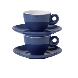 ESPRESSO SET BLEU (2 TASSE + 2 SOUS TASSE)