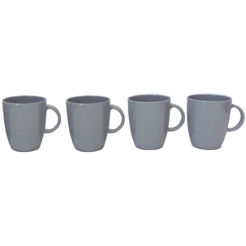 SET 4 MUGS ANTI-GLISSE COOL