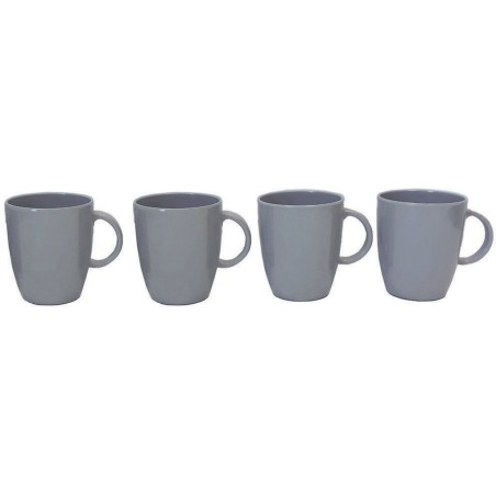 SET 4 MUGS ANTI-GLISSE COOL