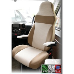 HOUSSE SIÈGE UNIVERSELLE + APPUI TÊTE x2 FORME 4