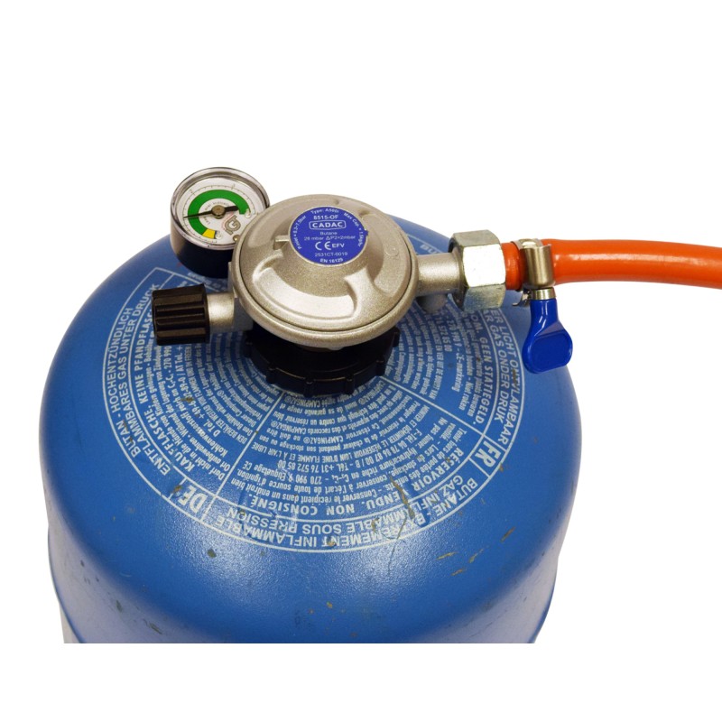 DETENDEUR GC AVEC REGULATEUR DE PRESSION ET MANOMETRE 85CM - OVERFLOW