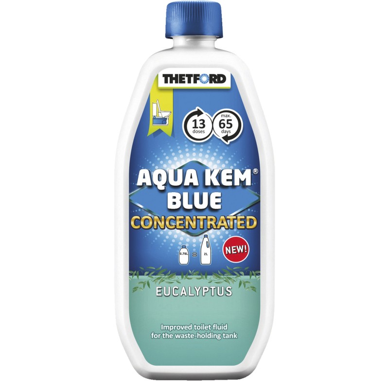 AQUA KEM BLUE EUCALYPSUS MENTHE CONCENTRE 0,78L - THETFORD