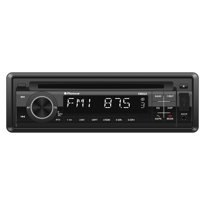 AUTORADIO DAB+ USB ET CARTE SD BLUETOOTH AVEC LECTEUR CD