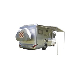 BIKE COVER S 4 VELOS NOIR ET GRIS - FIAMMA
