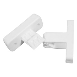 BLOC PORTE EN NYLON BLANC