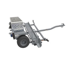 COFFRE ALU REMORQUE 123x38x38 - EASY LOAD