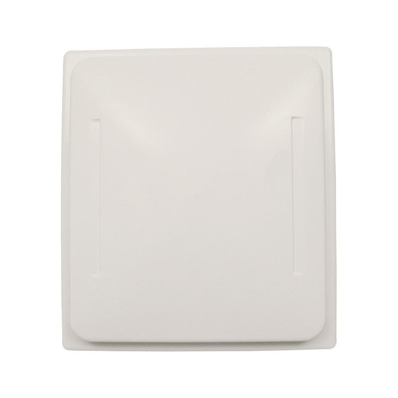 COUVERCLE LANTERNEAU BLANC 385 X 345 AVEC COMPAS MONTES