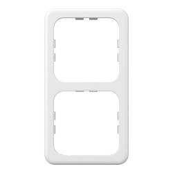 ENTOURAGE CACHE-VIS DOUBLE BLANC