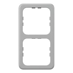 ENTOURAGE CACHE-VIS DOUBLE GRIS