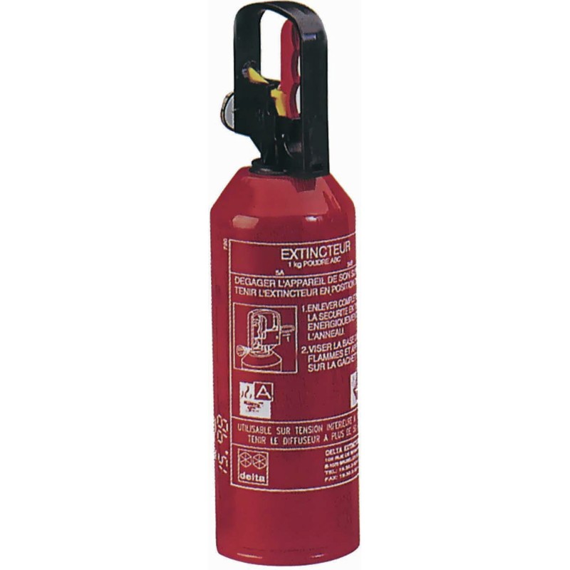 EXTINCTEUR 2 KG AVEC MANOMETRE