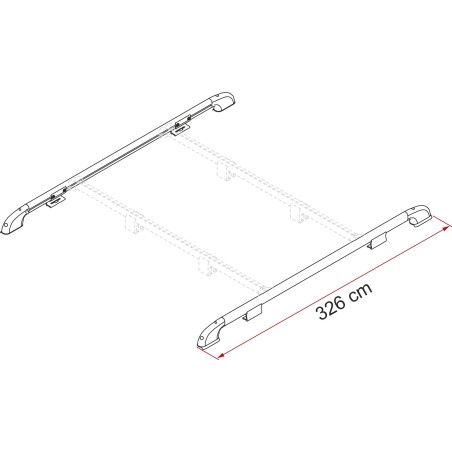 BARRES DE TOIT ROOF RAIL -...