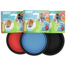 GAMELLE PLIABLE POUR ANIMAUX DIAMETRE 13 CM - PET