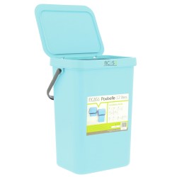 GRANDE POUBELLE BLEUE 12 LITRES INCASA