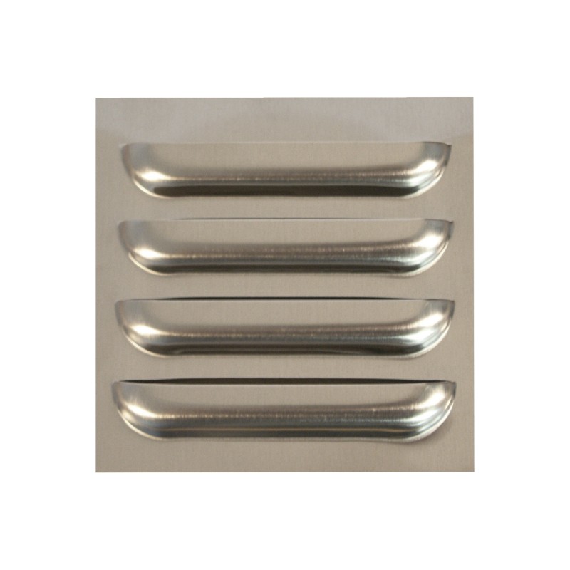 GRILLE D'AÉRATION ALU 117 X 117 MM