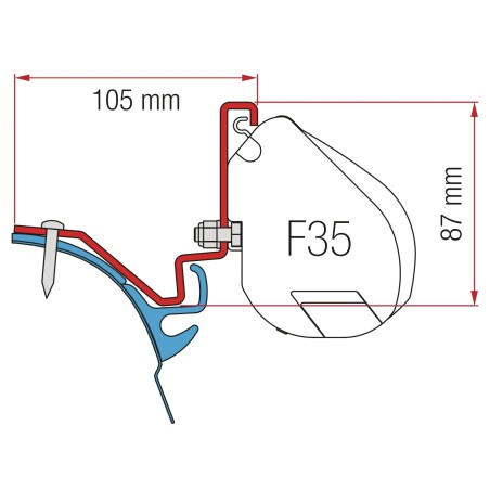 KIT F35 VW T6 KEPLER - FIAMMA