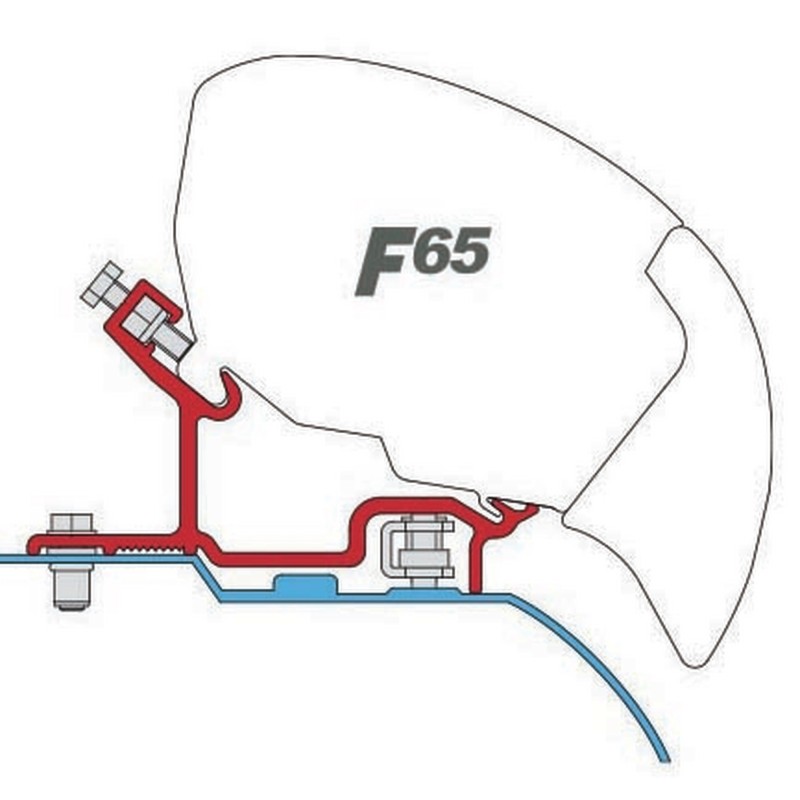 KIT F65 DUCATO / JUMPER / BOXER H3 APRES 2006 2 + 1 - FIAMMA