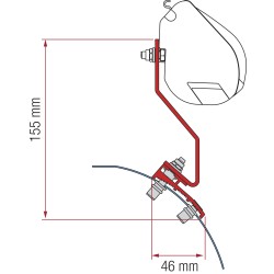KIT F35 VW CADDY MAXI LIFT ROOF APRÈS 2016 - FIAMMA