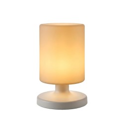 LAMPE DE TABLE BLANCHE 16 X 22 CM ETANCHE