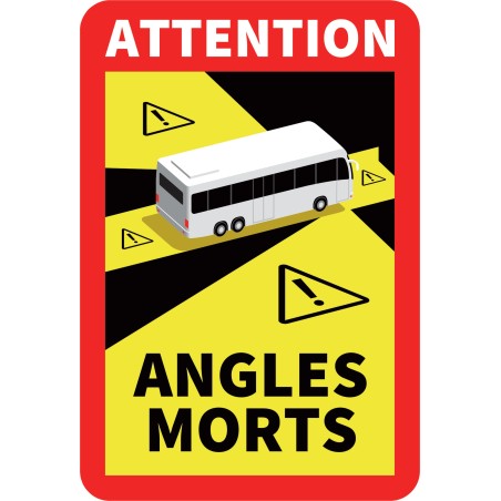 AUTOCOLLANT ANGLE MORT A...