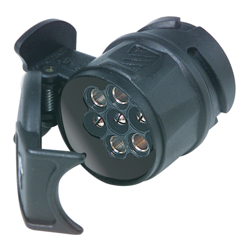 PRISE D'ATTELAGE ADAPTATEUR MONOBLOC 7 FEMELLE 13 MÂLE