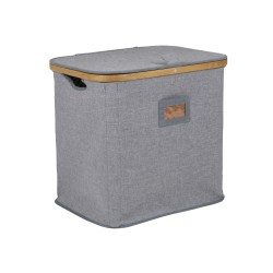 PANIER A LINGE 54 L PLIABLE VINTAGE BAMBOU