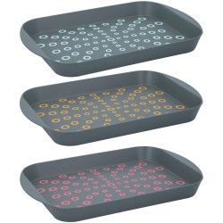 PLATEAU DE SERVICE ANTIDERAPANT 29,5 X 44 X 4,5 CM
