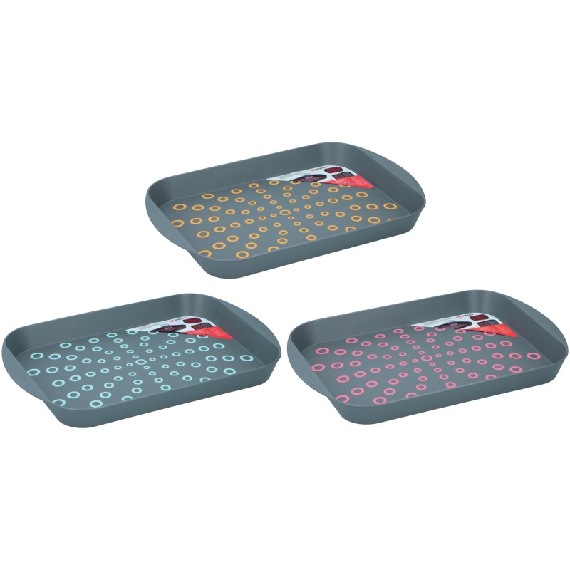 PLATEAU DE SERVICE ANTIDERAPANT 29,5 X 44 X 4,5 CM