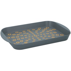 PLATEAU DE SERVICE ANTIDERAPANT 29,5 X 44 X 4,5 CM