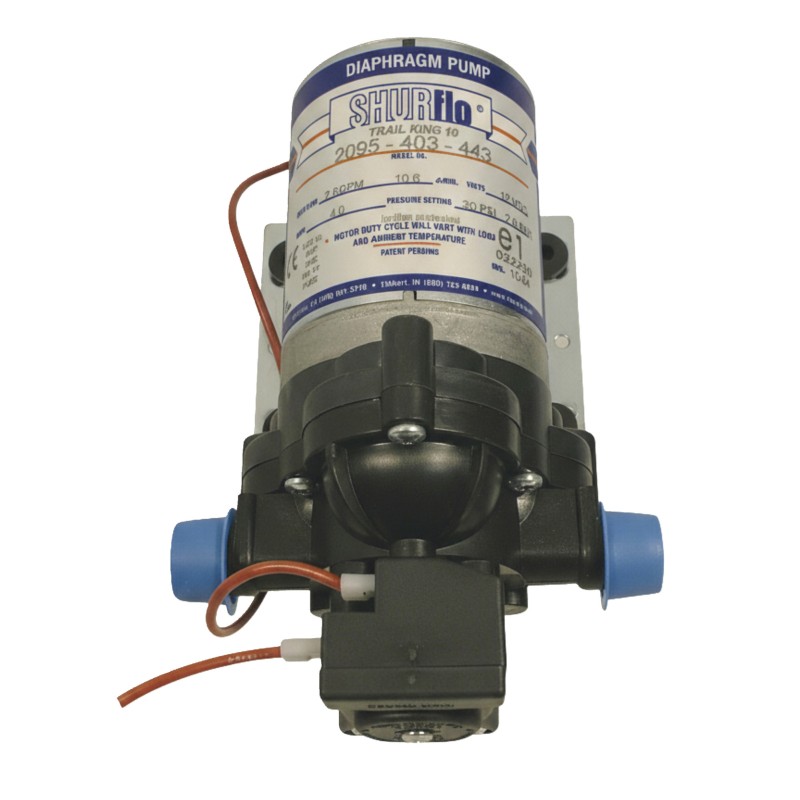 POMPE SHURFLO 7L/MN - 12V - 20 PSI