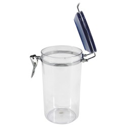 POT HERMETIQUE ROND COUVERCLE BLEU 1,4L