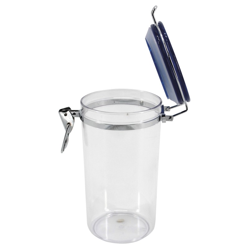 POT HERMETIQUE ROND COUVERCLE BLEU 1,4L