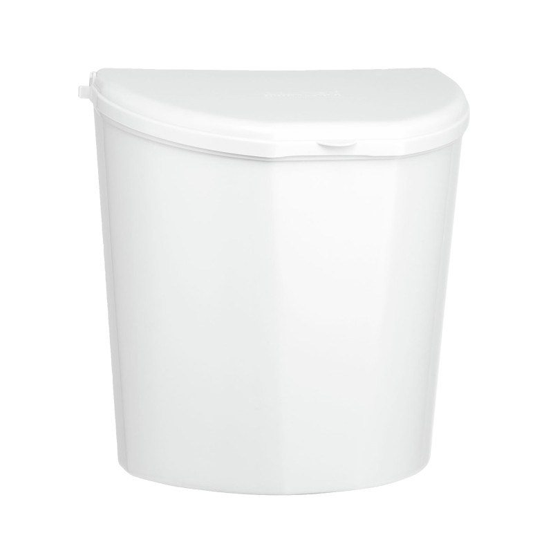 POUBELLE DE PORTE 10 L BLANCHE BRUNNER