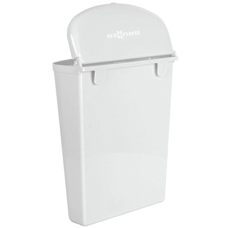 POUBELLE PORTE 5,5L COULEUR GRISE