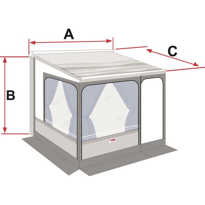PRIVACY ROOM 320 POUR STORE CAMPING-CAR F65 - FIAMMA