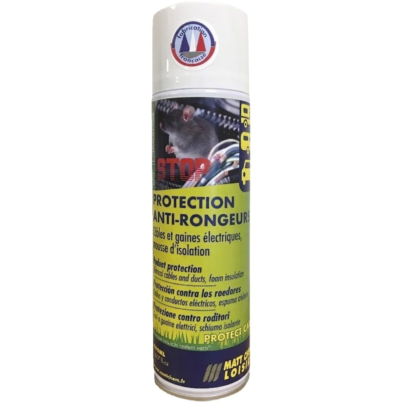 PROTECTION ANTI-RONGEURS POUR CABLE ET GAINE ELECTRIQUE 400ML - MATT CHEM