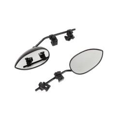 RETROVISEURS AERO CONVEXE PAR 2 BRAS 41 CM