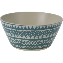 SALADIER DIAMETRE 24 X 11,5 CM BAMBOU MOSAIC MOTIFS ASSORTIS
