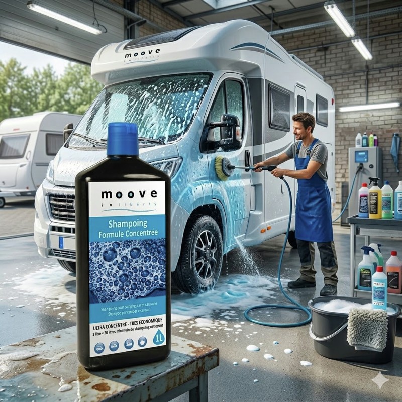 SHAMPOING FORMULE CONCENTRÉE 1 L - MOOVE