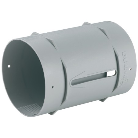 BOUCHE À AIR DE PAROI GRIS